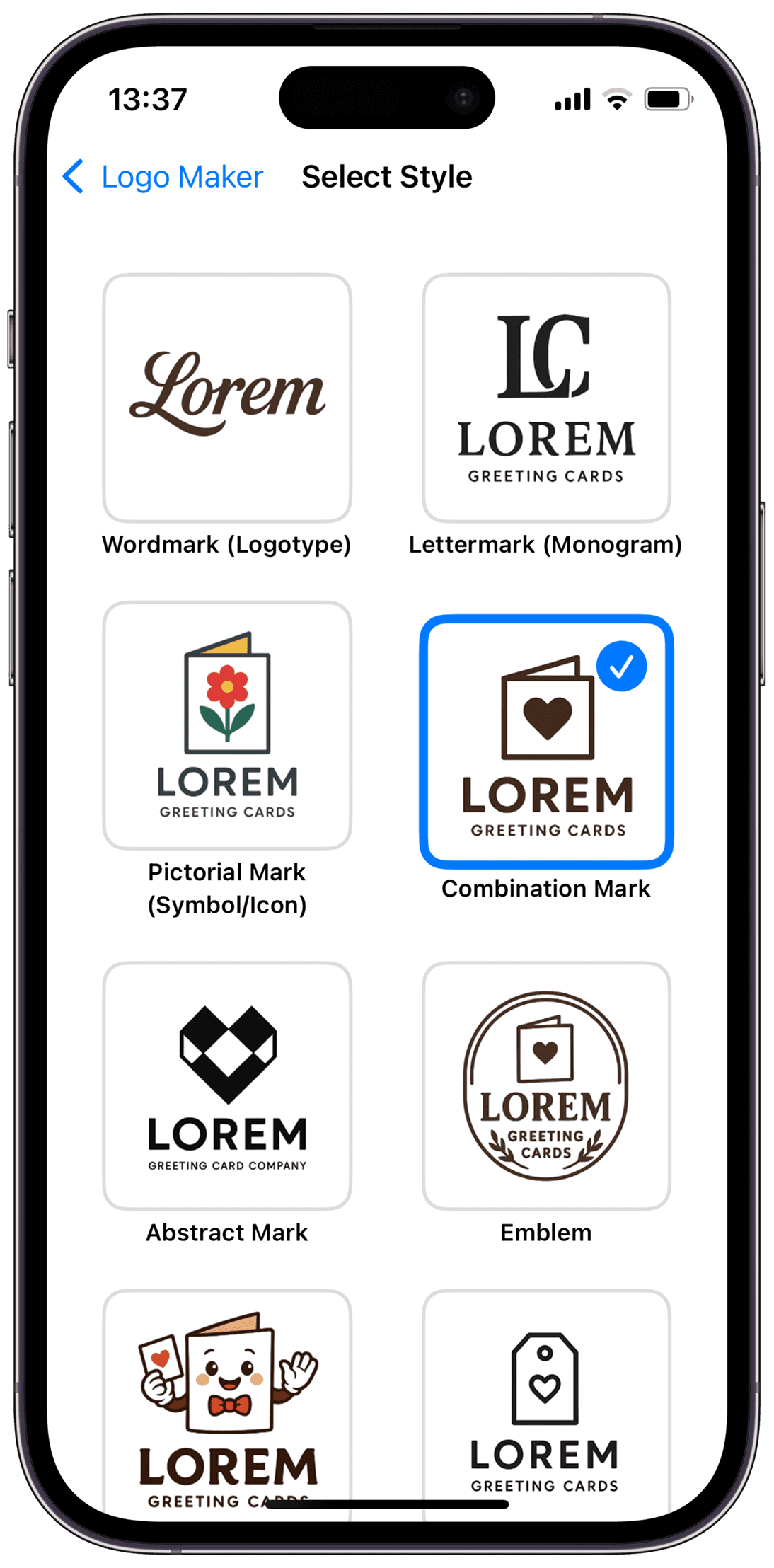App screenshot 2